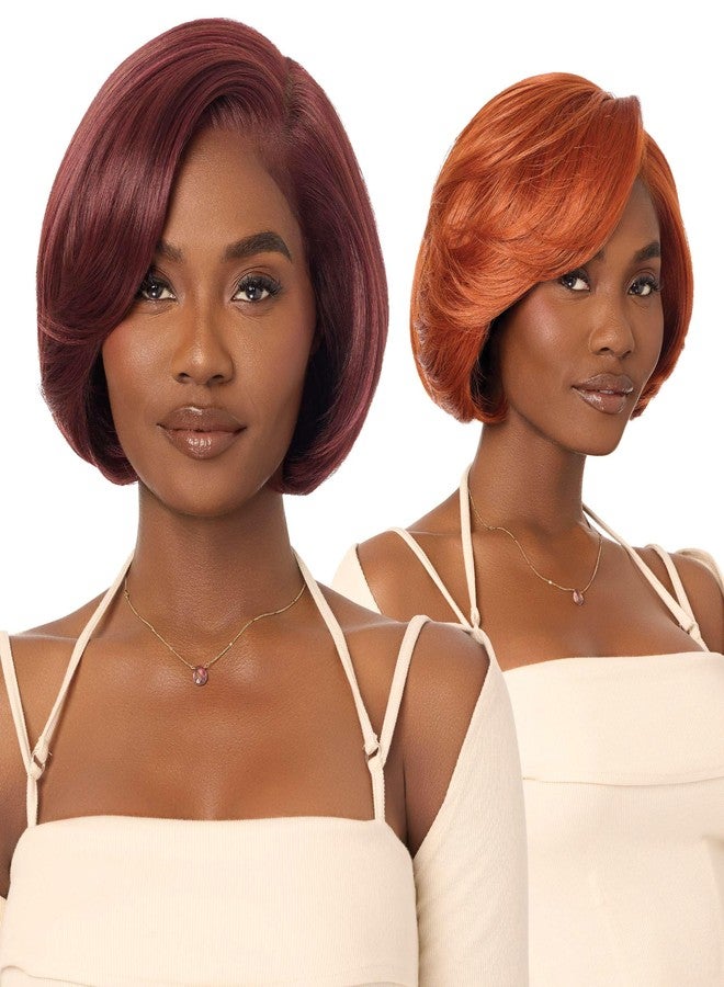 Outre Lace Front Wig - Melted Hairline - MH 123 (OFF BLACK 1B) - Image 1